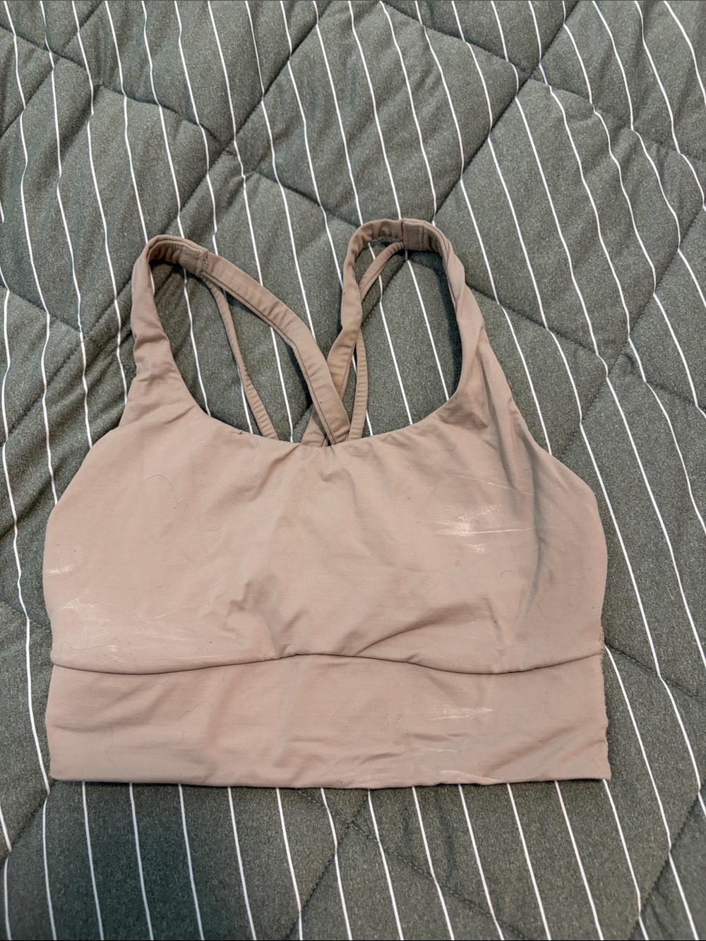 lululemon athletica mauve sports bra